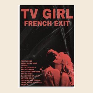 Tv Girl Poster French Exit Album Cover Posters_ 166